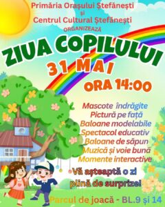 Read more about the article De 𝙕𝙞𝙪𝙖 𝘾𝙤𝙥𝙞𝙡𝙪𝙡𝙪𝙞, distracția începe la Ștefănești!