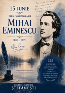 Read more about the article 15 IUNIE – Ziua comemorării lui Mihai Eminescu