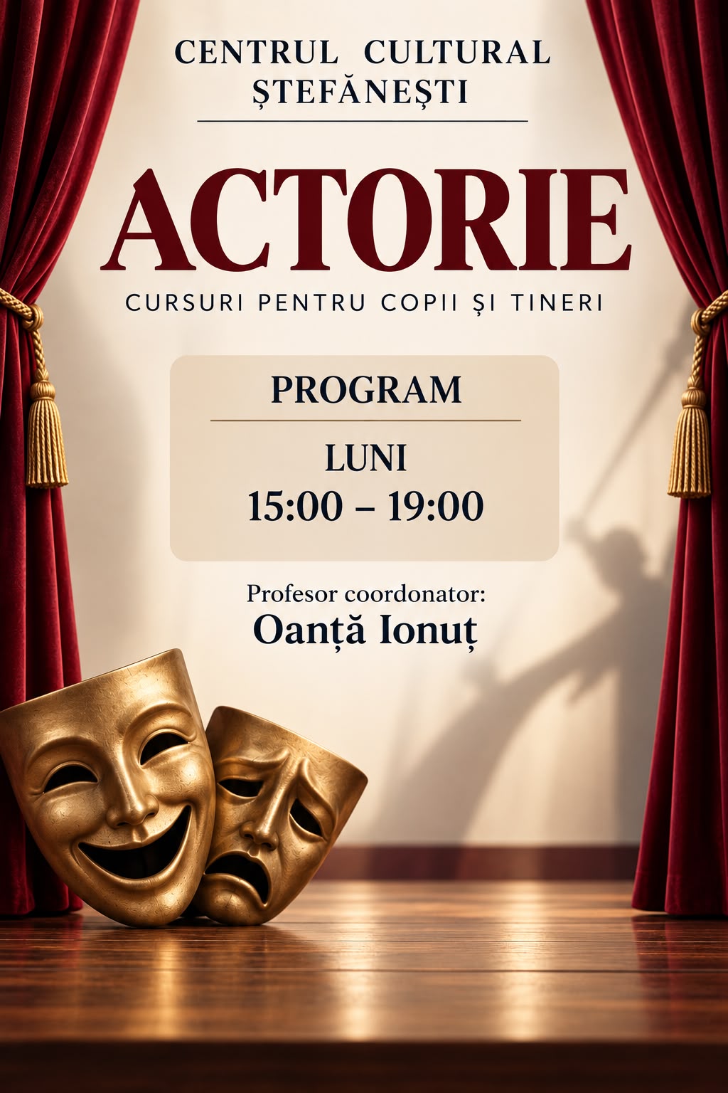 Actorie - Prof. Oanță Ionuț