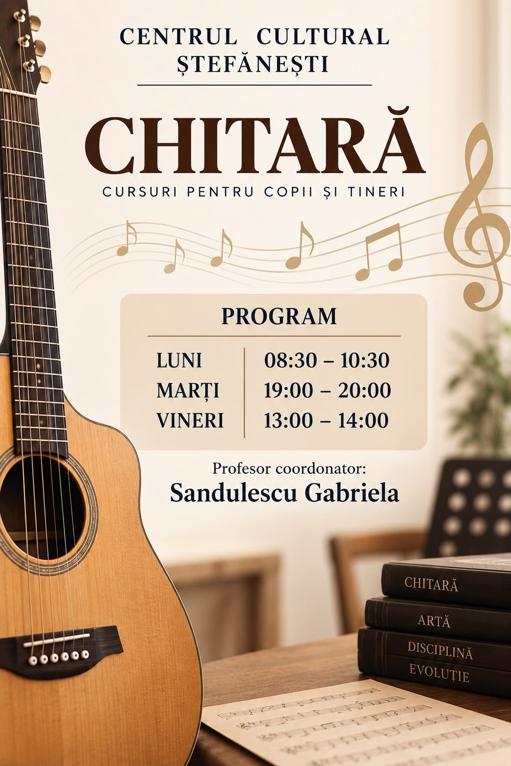 Chitară - Prof. Săndulescu Gabriela