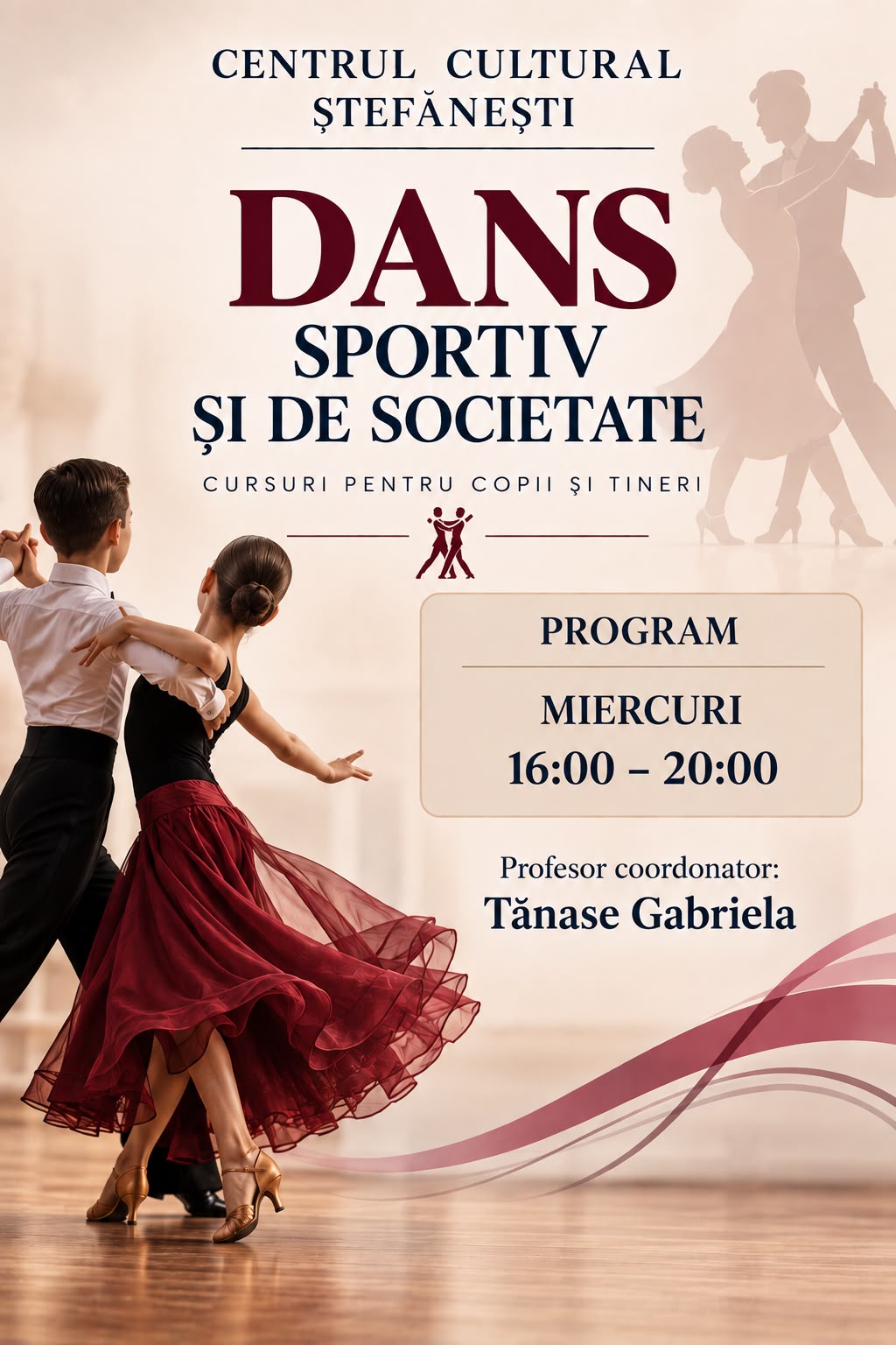 Dans sportiv și de societate - Prof. Tănase Gabriela