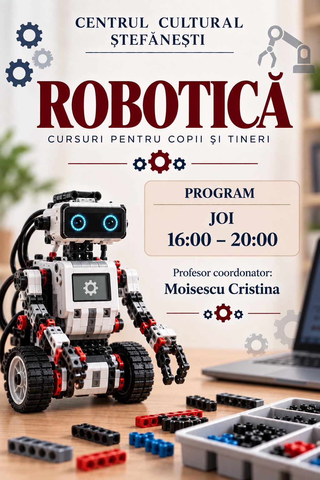 Robotică - Prof. Moisescu Maria Cristina