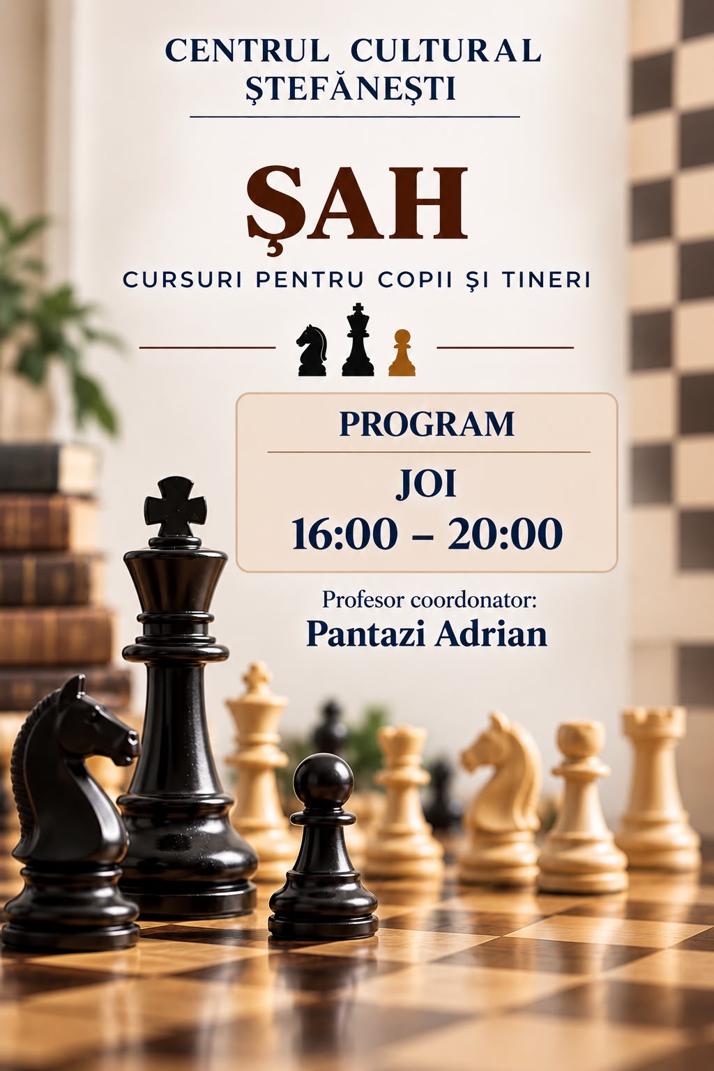 Șah - Prof. Pantazi Adrian